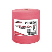 Kimberly-Clark Professional 41055 Kimberly-Clark 12 1/2" X 13.4" Red WYPALL X80 SHOPPRO Jumbo Roll Shop Towels (475 Per Roll)